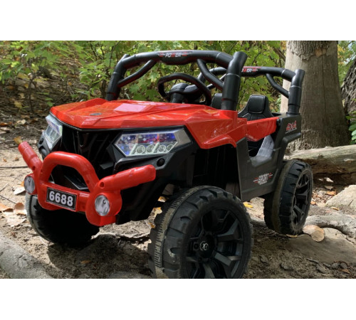 საბავშვო ელექტრო მანქანა BUGGY 6688 RED საბავშვო ელექტრო მანქანა BUGGY 6688 RED