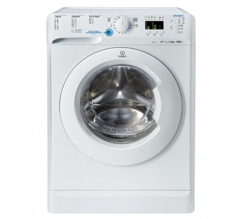 სარეცხი მანქანა INDESIT XWA 81283X W სარეცხი მანქანა INDESIT XWA 81283X W