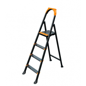 გასაშლელი კიბე LEO 3+1 METAL STEP LADDER