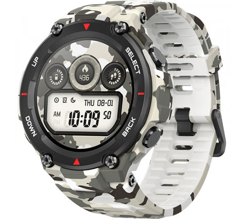 ჭკვიანი საათი AMAZFIT T-Rex Camo Green (6970100373974) ჭკვიანი საათი AMAZFIT T-Rex Camo Green (6970100373974)