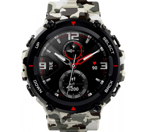 ჭკვიანი საათი AMAZFIT T-Rex Camo Green (6970100373974) ჭკვიანი საათი AMAZFIT T-Rex Camo Green (6970100373974)