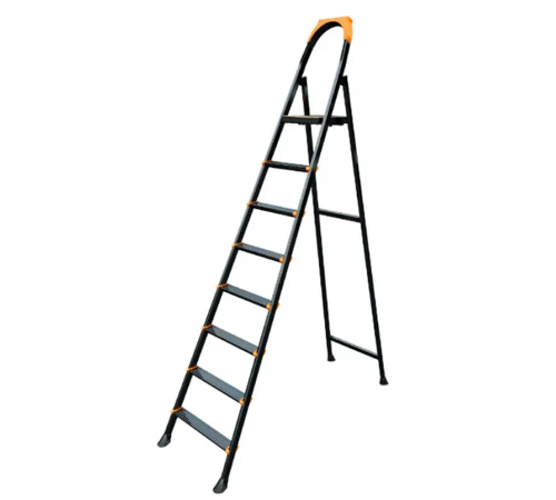 გასაშლელი კიბე LEO 7+1 METAL STEP LADDER გასაშლელი კიბე LEO 7+1 METAL STEP LADDER