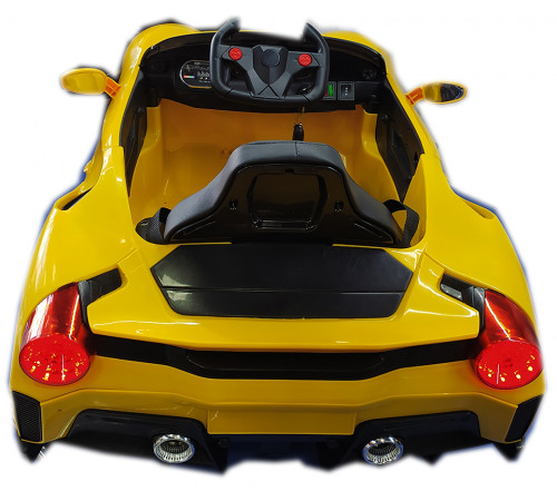 საბავშვო ელექტრო მანქანა FERRARI F8 YELLOW საბავშვო ელექტრო მანქანა FERRARI F8 YELLOW