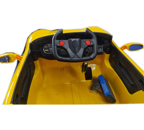 საბავშვო ელექტრო მანქანა FERRARI F8 YELLOW საბავშვო ელექტრო მანქანა FERRARI F8 YELLOW
