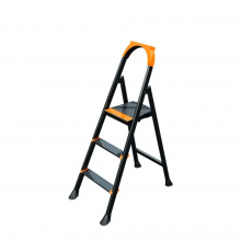 გასაშლელი კიბე LEO PLUS 2+1 METAL STEP LADDER