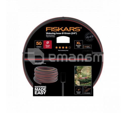 შლანგი Fiskars 1027111 Q4 19 მმ (3/4") 50 მ შლანგი Fiskars 1027111 Q4 19 მმ (3/4") 50 მ