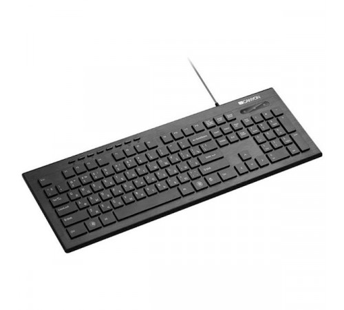 კლავიატურა Canyon Multimedia Wired D1CNSHKB2RU კლავიატურა Canyon Multimedia Wired D1CNSHKB2RU