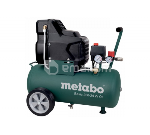 კომპრესორი უზეთო Metabo BASIC 250-24 W OF (601532000) კომპრესორი უზეთო Metabo BASIC 250-24 W OF (601532000)
