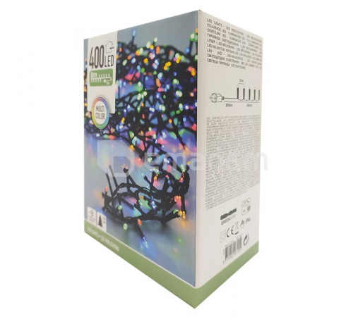 გირლანდა საახალწლო MICRO CLUSTER AX8510400 400 multi color LED გირლანდა საახალწლო MICRO CLUSTER AX8510400 400 multi color LED