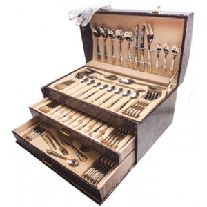 დანა-ჩანგლის ნაკრები ZEPTER CULTERY SET 86 PCS