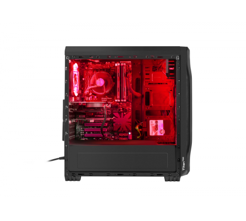 ქეისი Genesis Mid-Tower Titan 750 with Red LED Light ქეისი Genesis Mid-Tower Titan 750 with Red LED Light