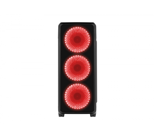 ქეისი Genesis Mid-Tower Titan 750 with Red LED Light ქეისი Genesis Mid-Tower Titan 750 with Red LED Light