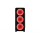 ქეისი Genesis Mid-Tower Titan 750 with Red LED Light