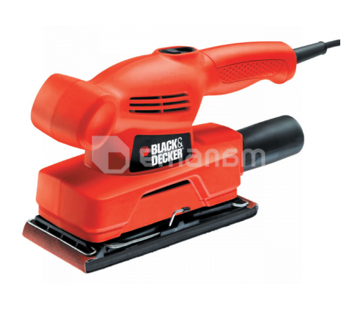 ვიბრაციული სახეხი მანქანა Black+Decker KA300-XK 135W ვიბრაციული სახეხი მანქანა Black+Decker KA300-XK 135W