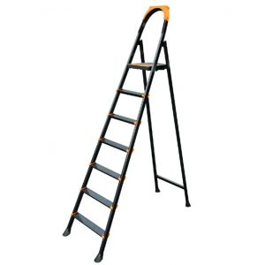 გასაშლელი კიბე LEO 6+1 METAL STEP LADDER