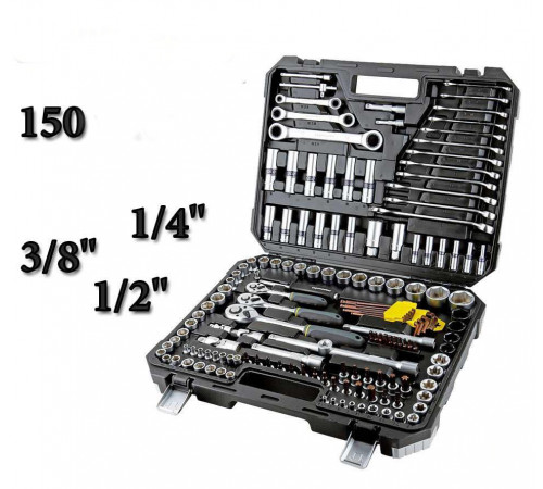 ინსტრუმენტების ნაკრები TOPMASTER 339107 1/4 ინსტრუმენტების ნაკრები TOPMASTER 339107 1/4