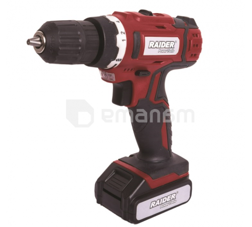 აკუმულატორის დრელი-სახრახნისი Raider RD-CDL15 12V აკუმულატორის დრელი-სახრახნისი Raider RD-CDL15 12V