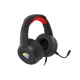 ყურსასმენი Genesis Neon 200 RGB Black/Red
