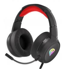 ყურსასმენი Genesis Neon 200 RGB Black/Red