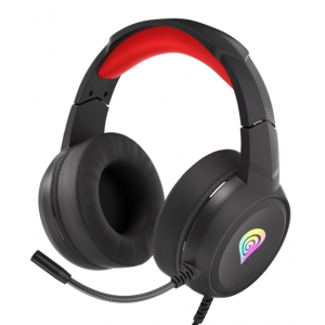 ყურსასმენი Genesis Neon 200 RGB Black/Red