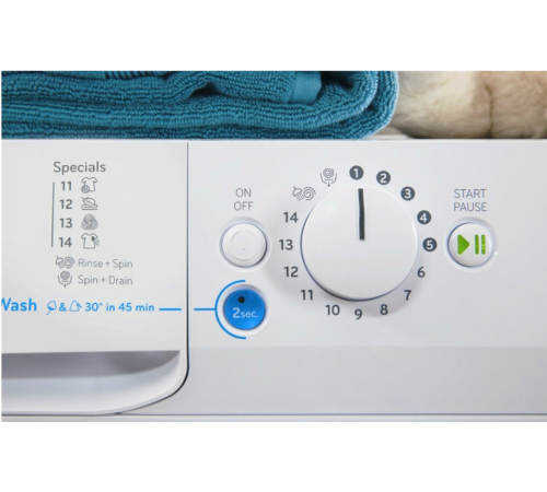 სარეცხი მანქანა INDESIT BWSA 61053 W EU სარეცხი მანქანა INDESIT BWSA 61053 W EU