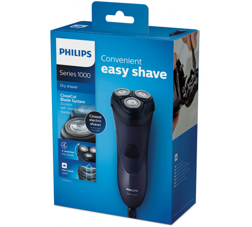 წვერსაპარსი PHILIPS S1100/04 წვერსაპარსი PHILIPS S1100/04