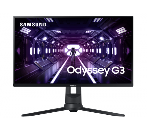 მონიტორი Samsung 24'' Odyssey G3 LF24G33TFWIXCI - Black მონიტორი Samsung 24'' Odyssey G3 LF24G33TFWIXCI - Black