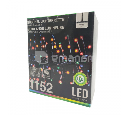 გირლანდა საახალწლო CLUSTERLIGHTS AX4225440 1152 led ნათურა MULTI გირლანდა საახალწლო CLUSTERLIGHTS AX4225440 1152 led ნათურა MULTI