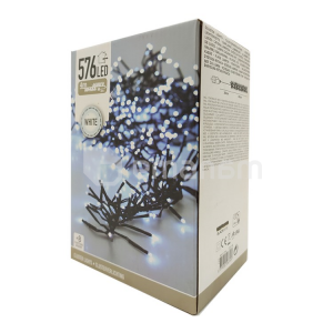 გირლანდა საახალწლო CLUSTERLIGHTS AX8502020 576 თეთრი led ნათურა