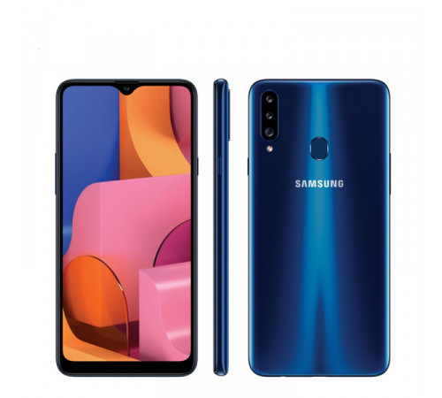 მობილური ტელეფონი SAMSUNG A207F Galaxy A20s 4GB/64GB LTE Duos Blue მობილური ტელეფონი SAMSUNG A207F Galaxy A20s 4GB/64GB LTE Duos Blue