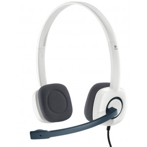 ყურსასმენი Logitech Stereo Headset H150 White