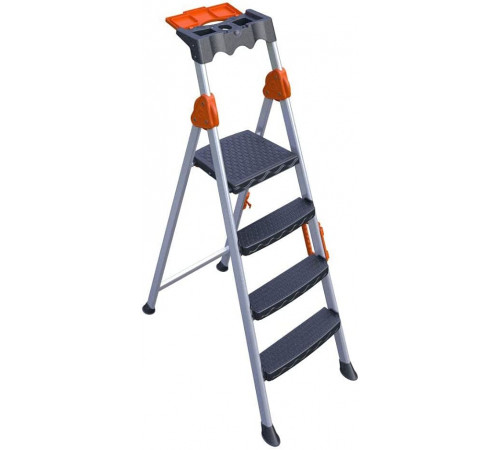 გასაშლელი კიბე MENSA PLUS 3+1 METAL STEP LADDER გასაშლელი კიბე MENSA PLUS 3+1 METAL STEP LADDER