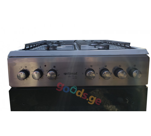 გაზის ქურა ITIMAT 6020T INOX გაზის ქურა ITIMAT 6020T INOX