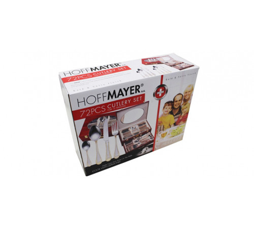 დანა-ჩანგლის კომპლექტი HOFFMAYER 72 PCS დანა-ჩანგლის კომპლექტი HOFFMAYER 72 PCS