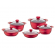 ქვაბების ნაკრები 10 PCS OMS GRANIT 3011. 01. 11
