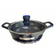 გრანიტის ქვაბები UAKEEN DARK BLUE 5 PCS