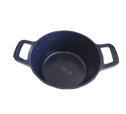 გრანიტის ქვაბები UAKEEN DARK BLUE 5 PCS გრანიტის ქვაბები UAKEEN DARK BLUE 5 PCS