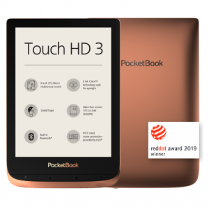 ქინდელი POCKETBOOK E-READER 632 TOUCH HD3 COPPER (PB632-K-CIS)
