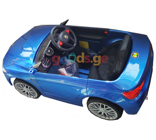 საბავშვო ელექტრო მანქანა BMW BRD 9998P BLUE საბავშვო ელექტრო მანქანა BMW BRD 9998P BLUE