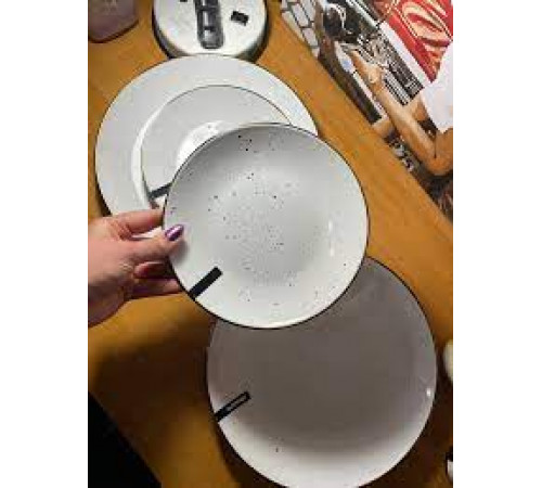 თეფშების ნაკრებები 12 პერსონა ARDESTO BAGHERIA MISTY WHITE 40 PCS თეფშების ნაკრებები 12 პერსონა ARDESTO BAGHERIA MISTY WHITE 40 PCS