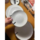 თეფშების ნაკრებები 12 პერსონა ARDESTO BAGHERIA MISTY WHITE 40 PCS
