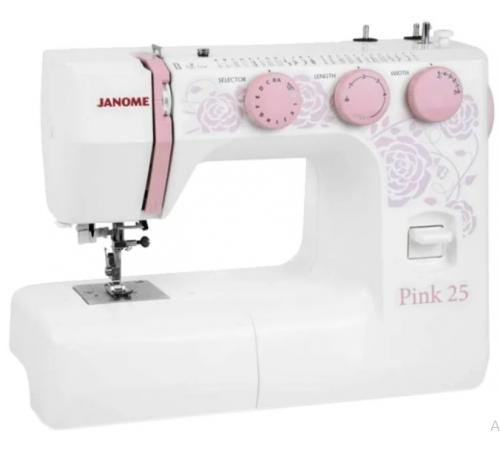საკერავი მანქანა JANOME PINK 25 საკერავი მანქანა JANOME PINK 25