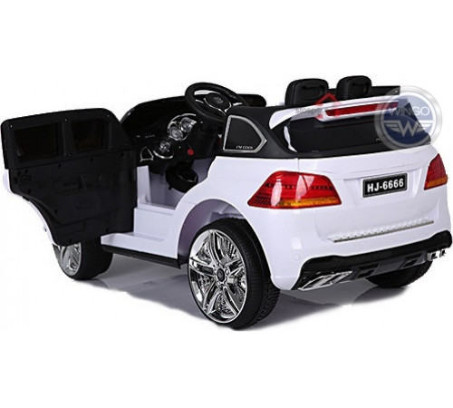 ელექტრო მანქანა MERCEDES BENZ HJ6666 WHITE ელექტრო მანქანა MERCEDES BENZ HJ6666 WHITE