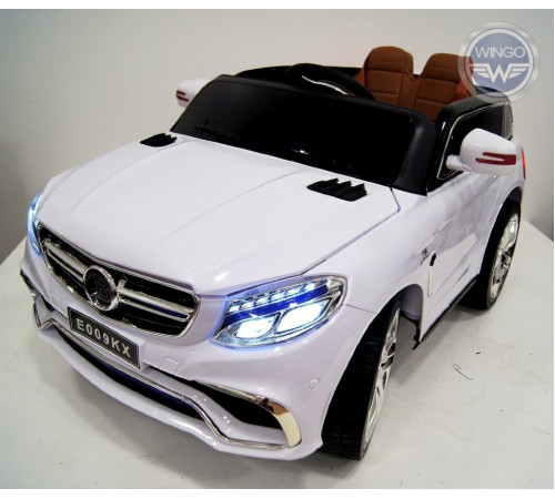 ელექტრო მანქანა MERCEDES BENZ HJ6666 WHITE ელექტრო მანქანა MERCEDES BENZ HJ6666 WHITE