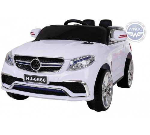 ელექტრო მანქანა MERCEDES BENZ HJ6666 WHITE ელექტრო მანქანა MERCEDES BENZ HJ6666 WHITE