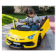 საბავშვო ელექტრო მანქანა LAMBORGINI AVENTADOR SX2028 YELLOW