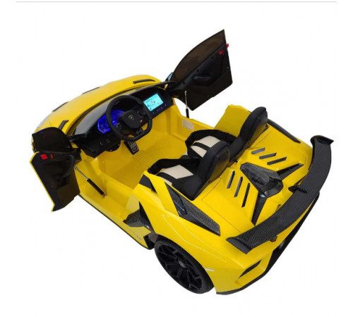 საბავშვო ელექტრო მანქანა LAMBORGINI AVENTADOR SX2028 YELLOW საბავშვო ელექტრო მანქანა LAMBORGINI AVENTADOR SX2028 YELLOW