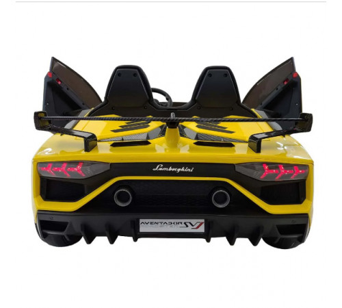 საბავშვო ელექტრო მანქანა LAMBORGINI AVENTADOR SX2028 YELLOW საბავშვო ელექტრო მანქანა LAMBORGINI AVENTADOR SX2028 YELLOW