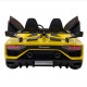 საბავშვო ელექტრო მანქანა LAMBORGINI AVENTADOR SX2028 YELLOW