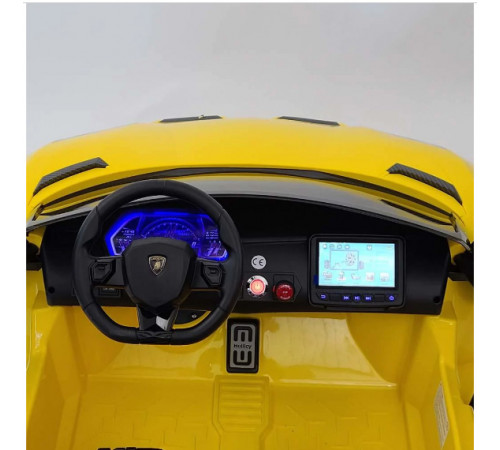საბავშვო ელექტრო მანქანა LAMBORGINI AVENTADOR SX2028 YELLOW საბავშვო ელექტრო მანქანა LAMBORGINI AVENTADOR SX2028 YELLOW